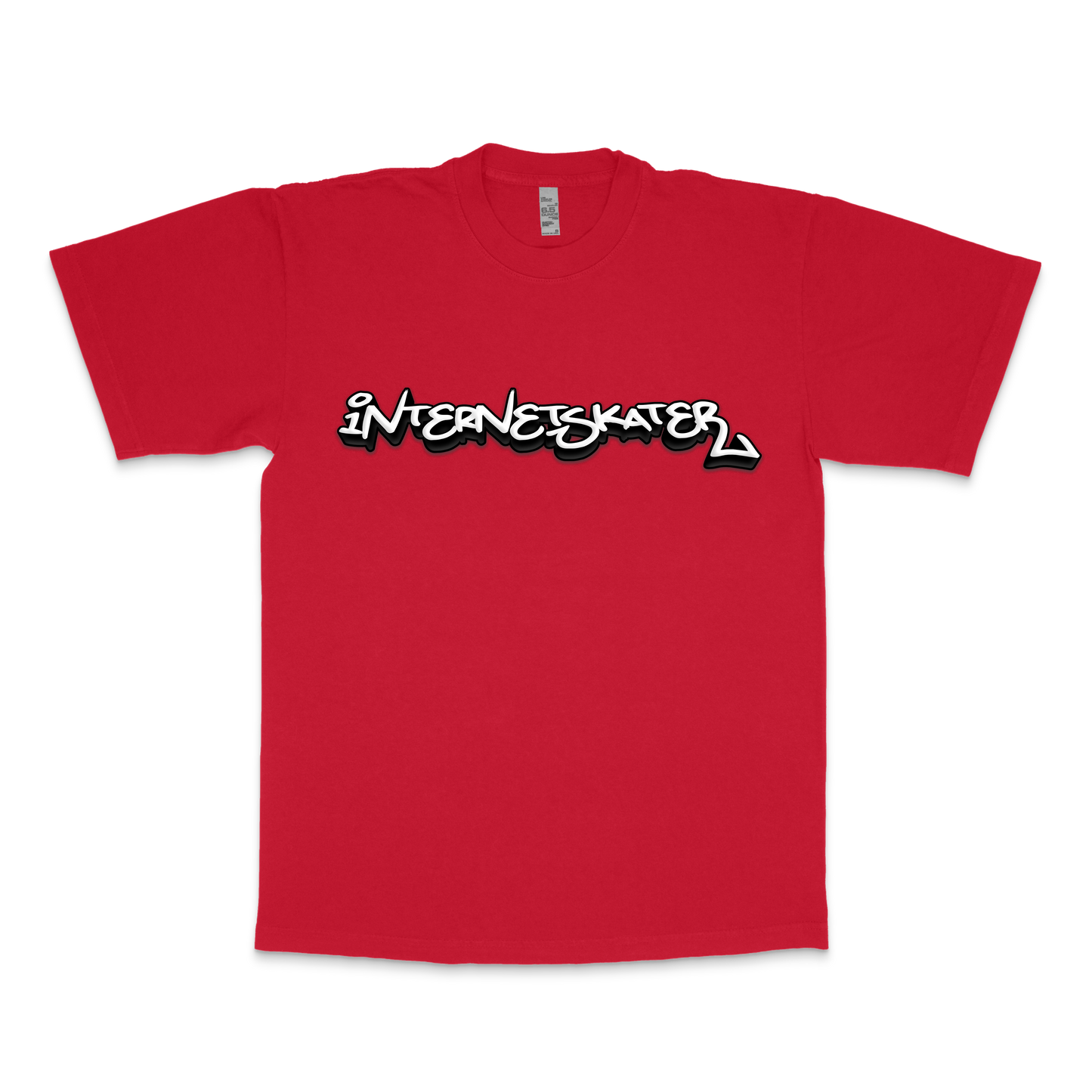 Internet Skater Graffiti T-Shirt (Red)
